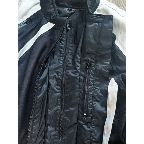 Frank Thomas XTi II Hyper Tec Armored Padded Motorcycle Jacket W/ Zip Out Liner - Picture 7 of 12